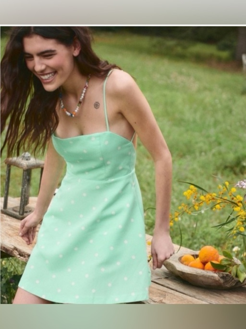 Zara Polkadot Mini Dress
